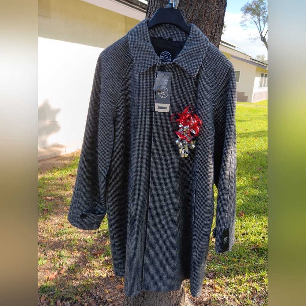 J.M. Haggar Overcoat NWT (size L)